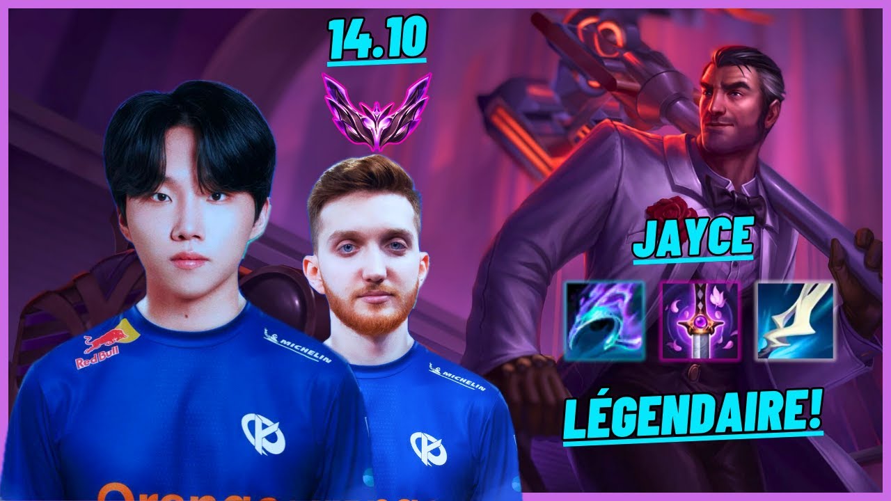 KC CANNA & KC CLOSER: JAYCE VS VAYNE (TOP) 5 SOLO KILL, LÉGENDAIRE - EUW MASTER - PATCH 14.10