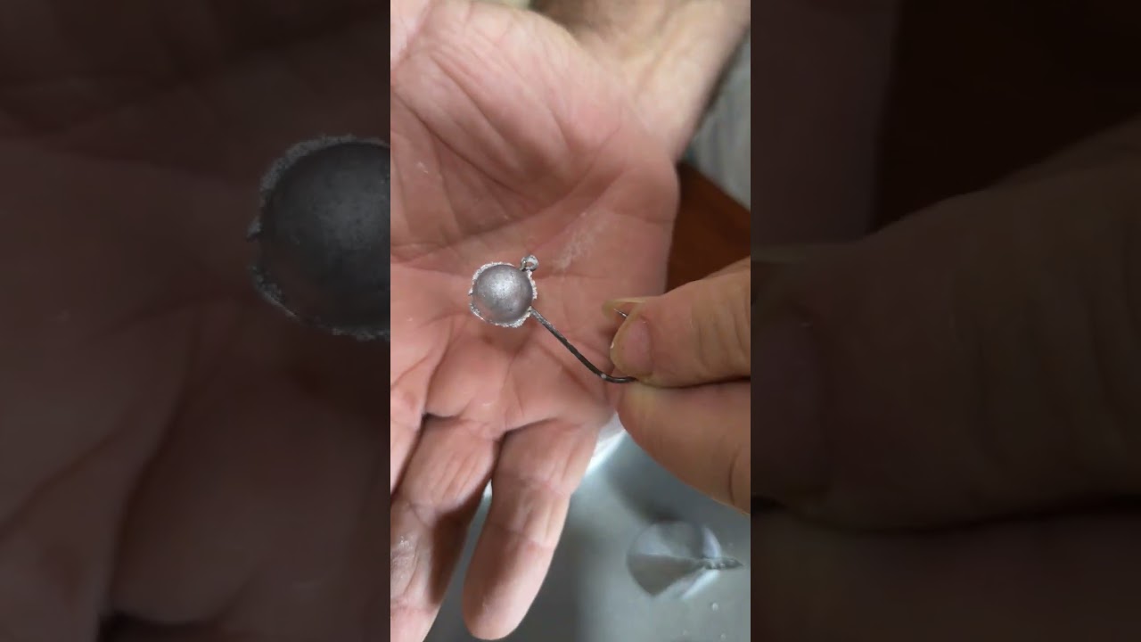 Canal João Do 🐠 Peixe// Obra De Arte Na Linha Do 🐟 Peixe Espada//Recozimento E Cura Do Jig Head.