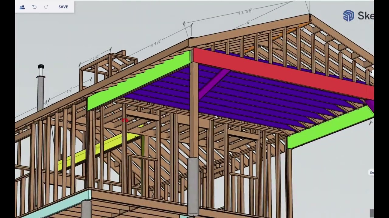 Designing an outdoor shed and sugar shack - framing, blueprint design, and structure walkthrough
