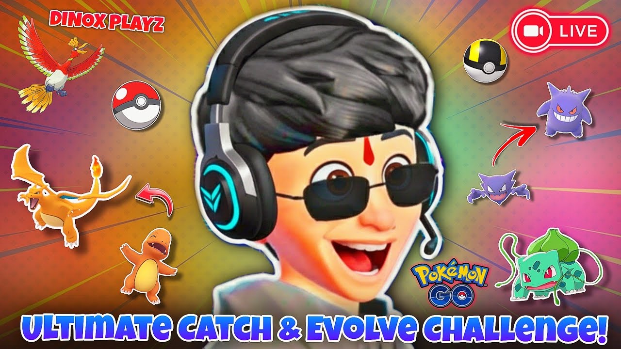 Pokémon GO Live:🔴 The Ultimate Catch🌿 & Evolve Challenge!💫