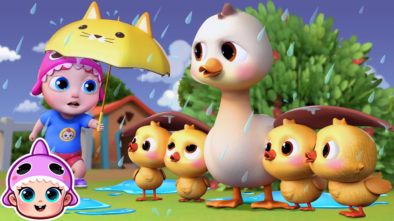 🌧️ Lluvia, Lluvia Vete Ya | Bubbleee Español – Canciones Infantiles y Más 🎶