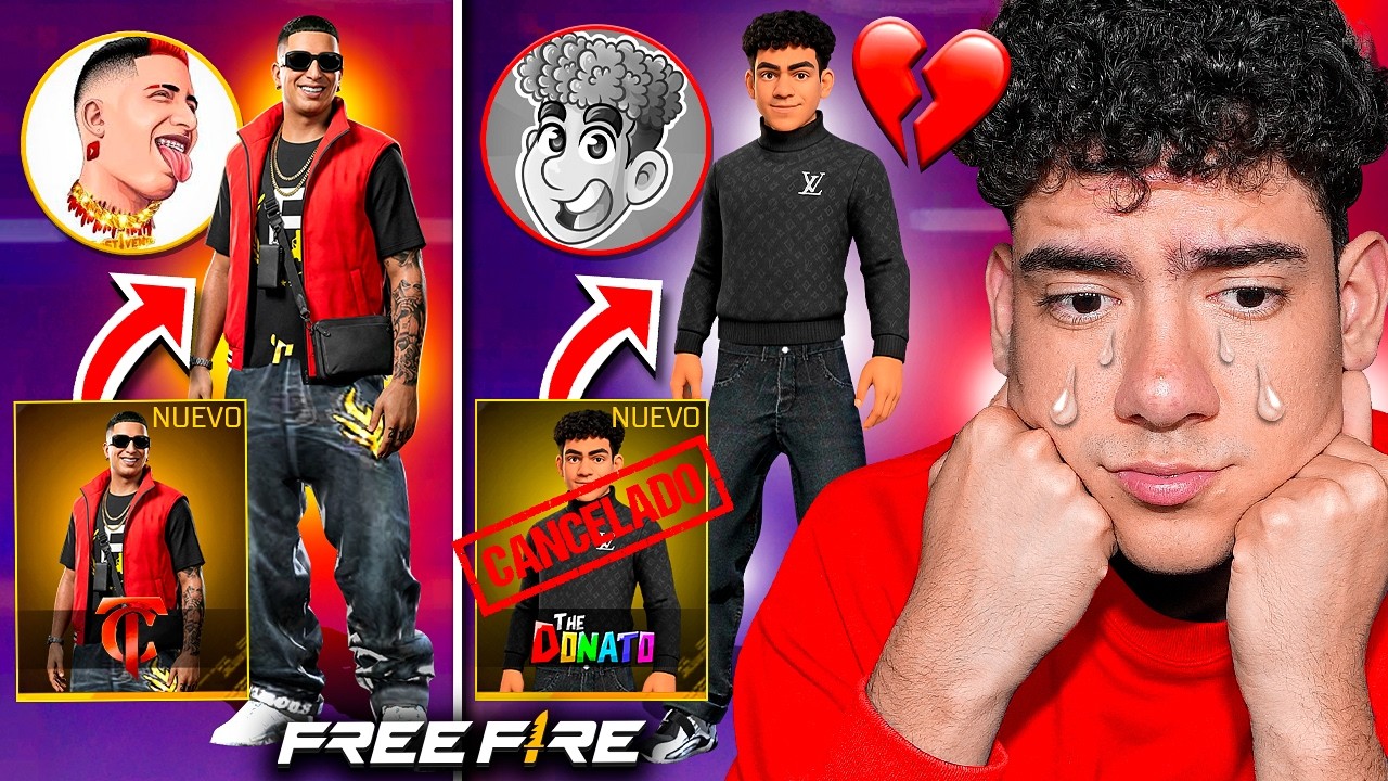 FREE FIRE METIÓ LA SKIN DE ESTE YOUTUBER Y LA MÍA NO…