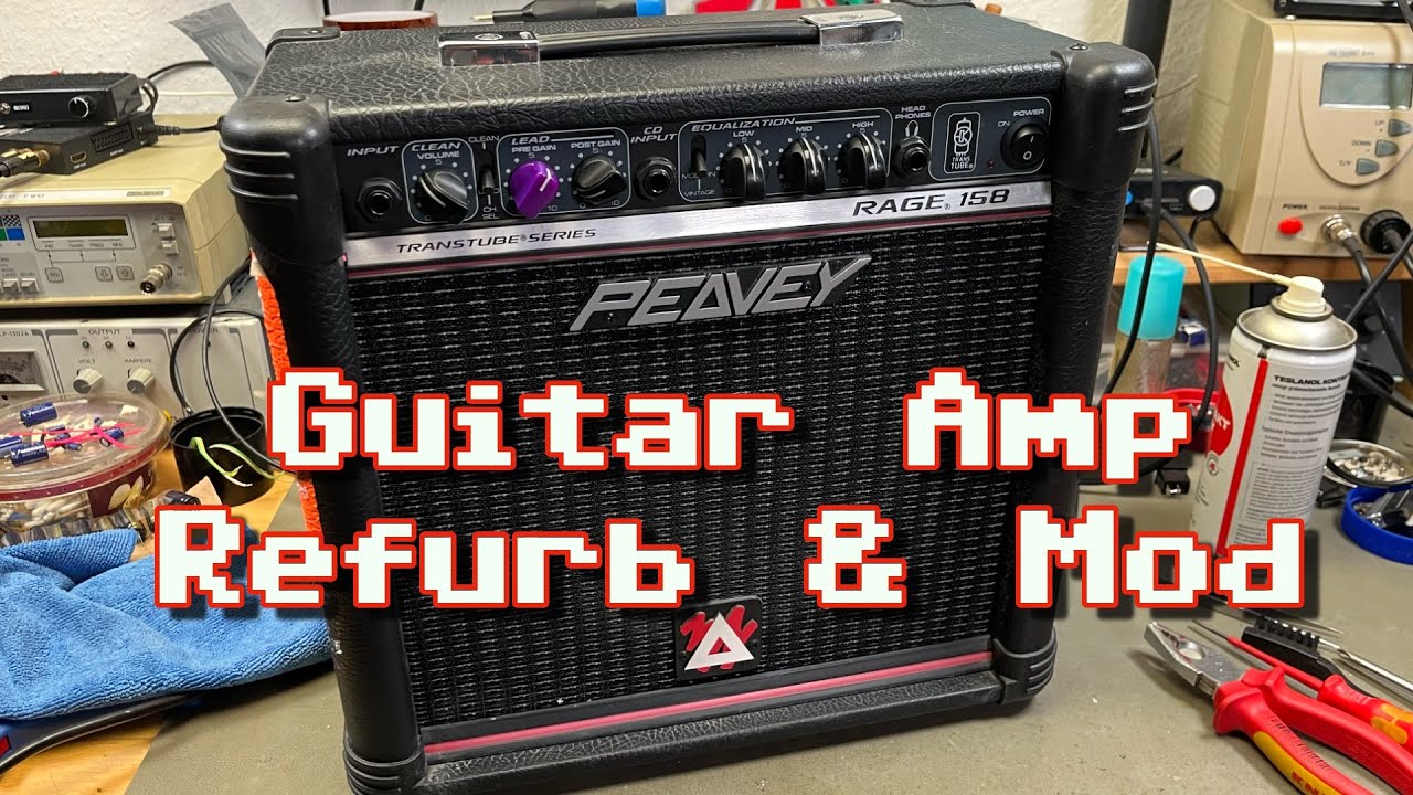 Peavey Rage 158 Practice Guitar Amp Refurb