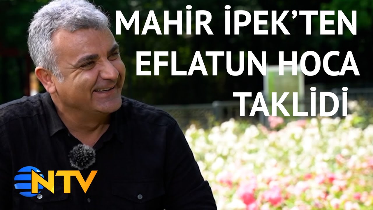@NTV Mahir İpek'ten g&uuml;ld&uuml;ren Eflatun Hoca taklidi