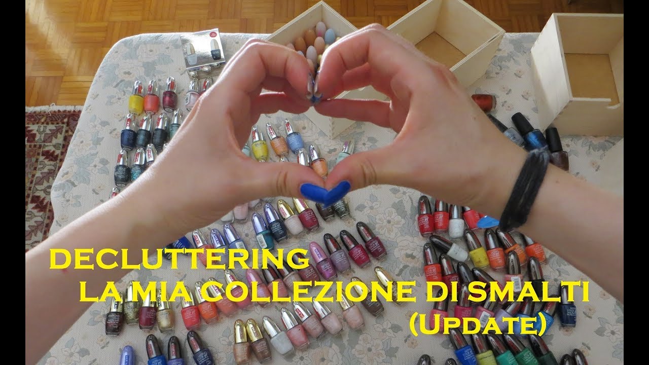 DECLUTTERING - La mia collezione di smalti (Update)