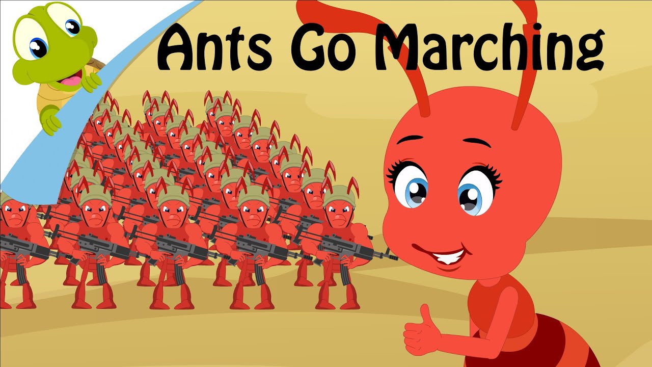 The Ants Go Marching | Nursery Rhymes and Kids Song