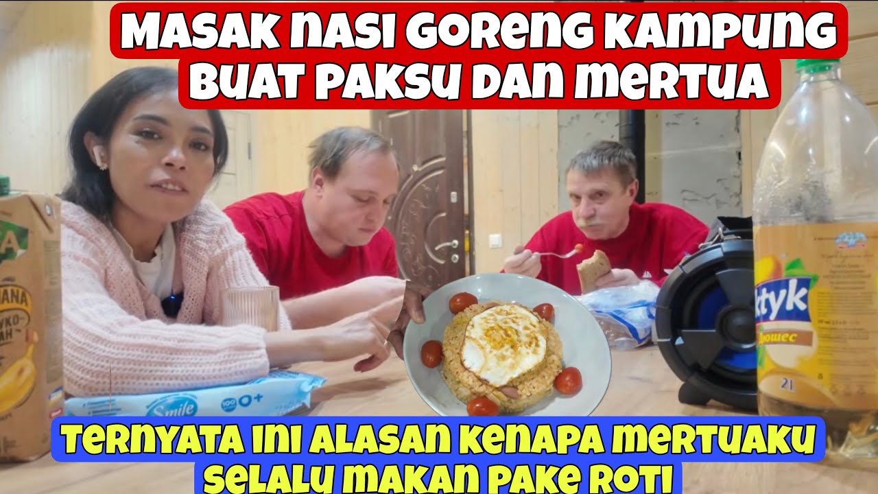 MAKAN NASI GORENG PUN HARUS PAKE ROTI, OALAH INI ALASANNYA 