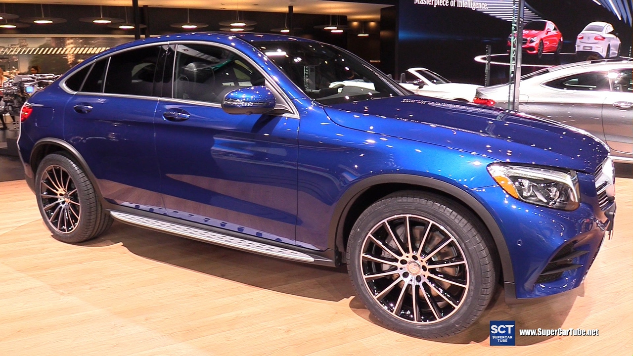 2017 Mercedes GLC Class GLC 300 4Matic Coupe - Exterior, Interior Walkaround -2017 Detroit Auto Show