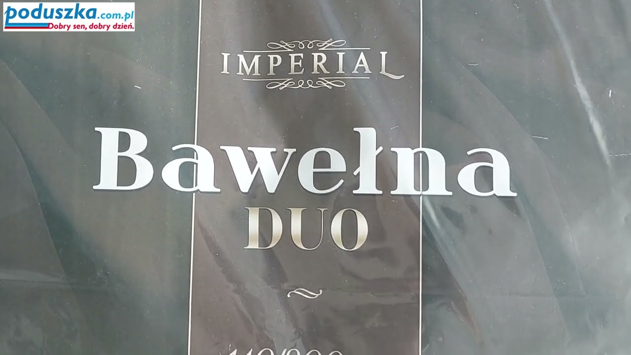 Kołdra bawelna DUO Imperial. Kołdra bawełniana zimowa DUO AMW. Ciepła zimowa bawełniana kołdra.