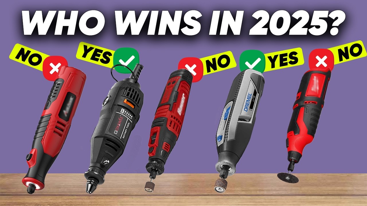 Top 5 Best Rotary Tools 2025