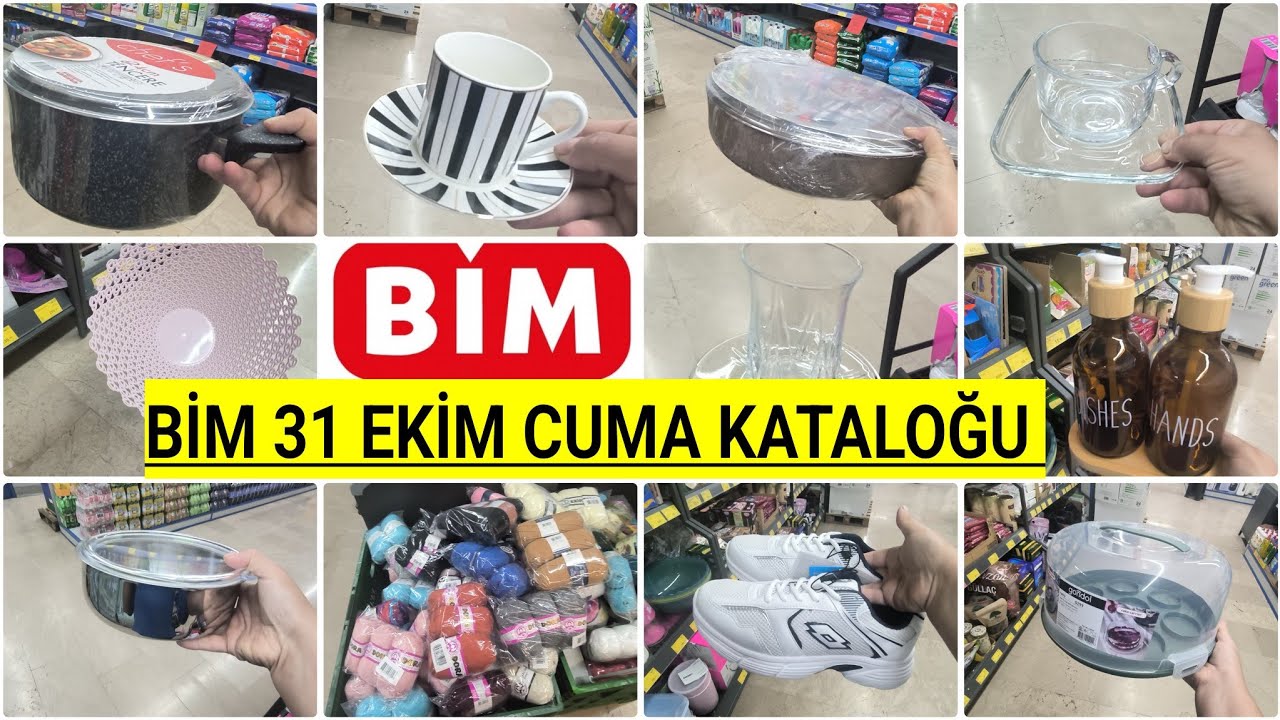 BİM 31 EKİM CUMA 2025 BİM BU HAFTA ŞAHANE &Uuml;R&Uuml;NLER BİM BU CUMA EFSANE AKT&Uuml;EL &Uuml;R&Uuml;NLER BİM KATALOĞU 