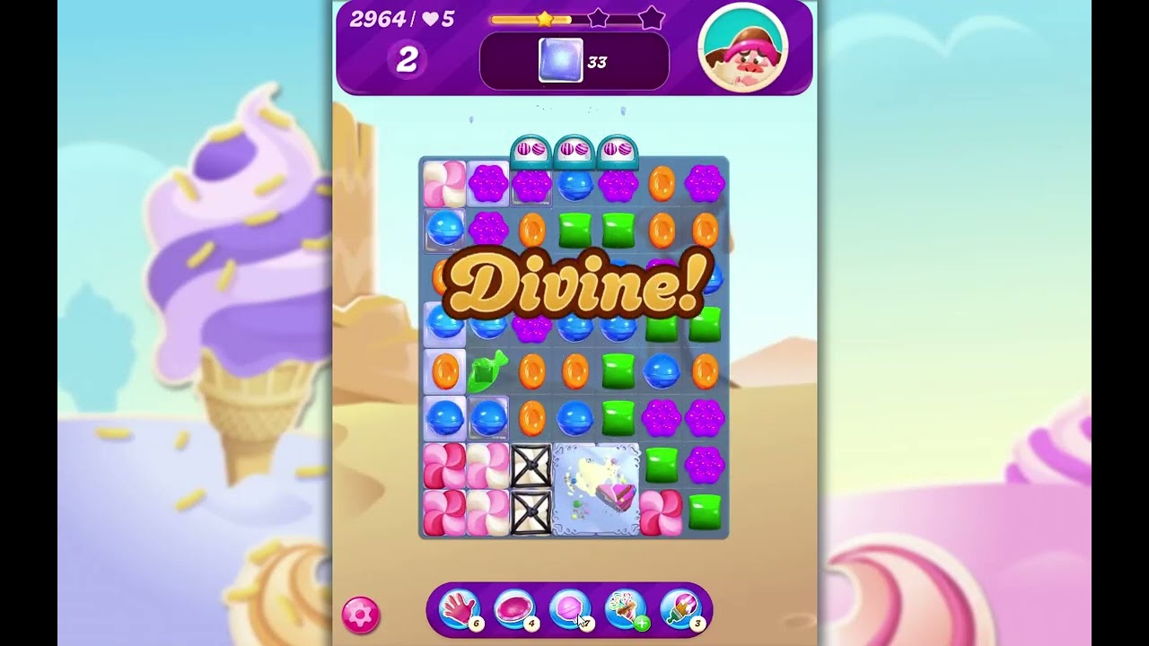 Candy Crush Saga Level 2964