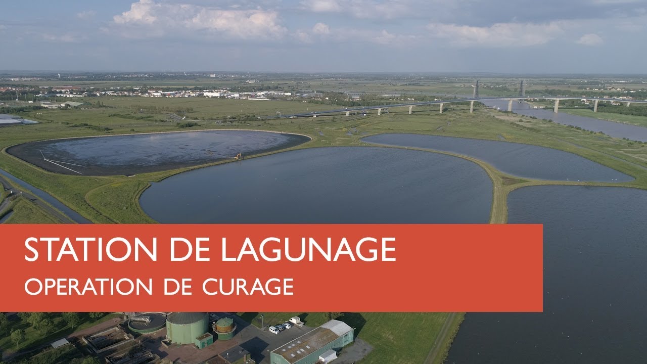 STATION DE LAGUNAGE - operation de curage