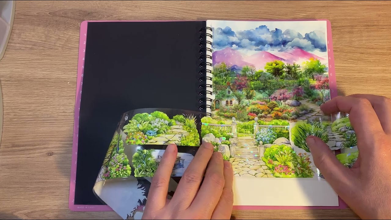 House in nature🌱 | ASMR Journal art
