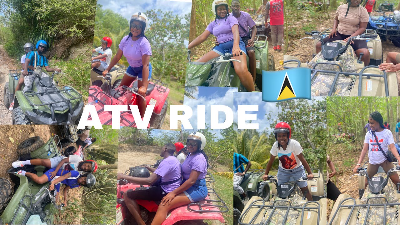 VLOGS||ATV Rides In St Lucia | THINGS TO DO IN SAINT LUCIA