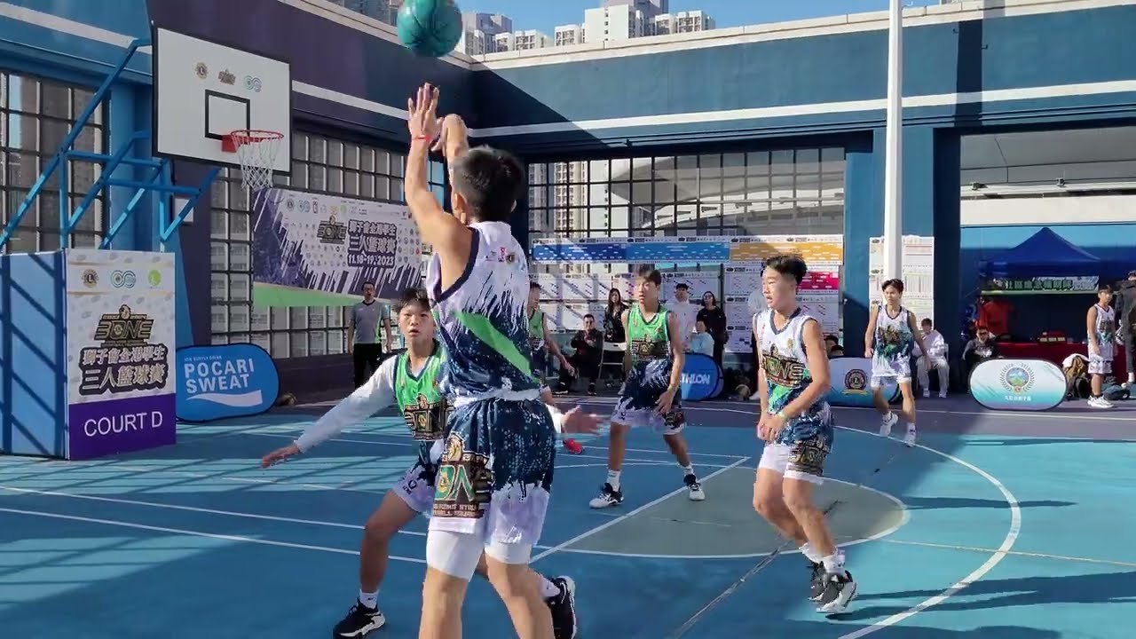 獅子會三人籃球賽 8強 英華B1 VS 裘錦秋C 加時 13：14