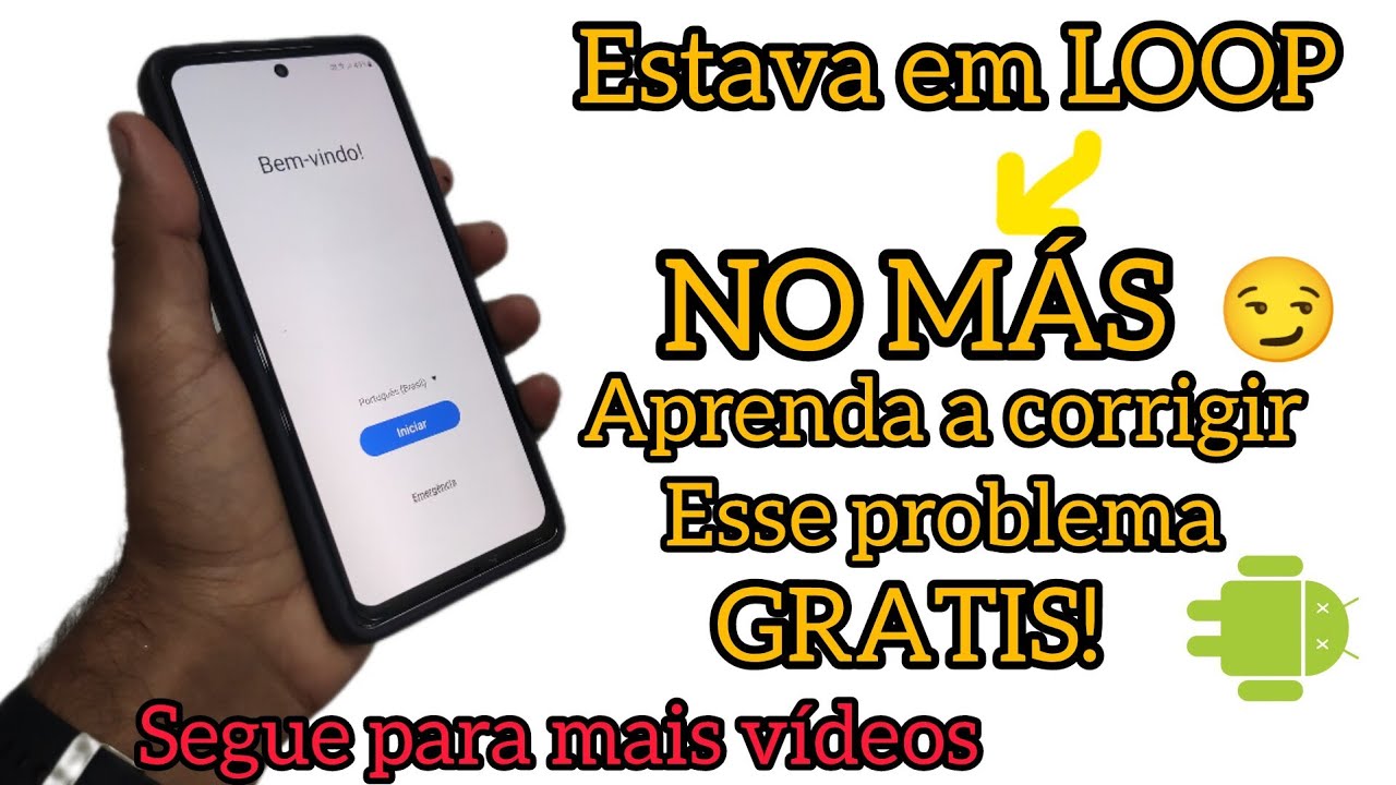 Samsung S20 Fe 5g em loop, Samsung em loop liga e desliga como resolver
