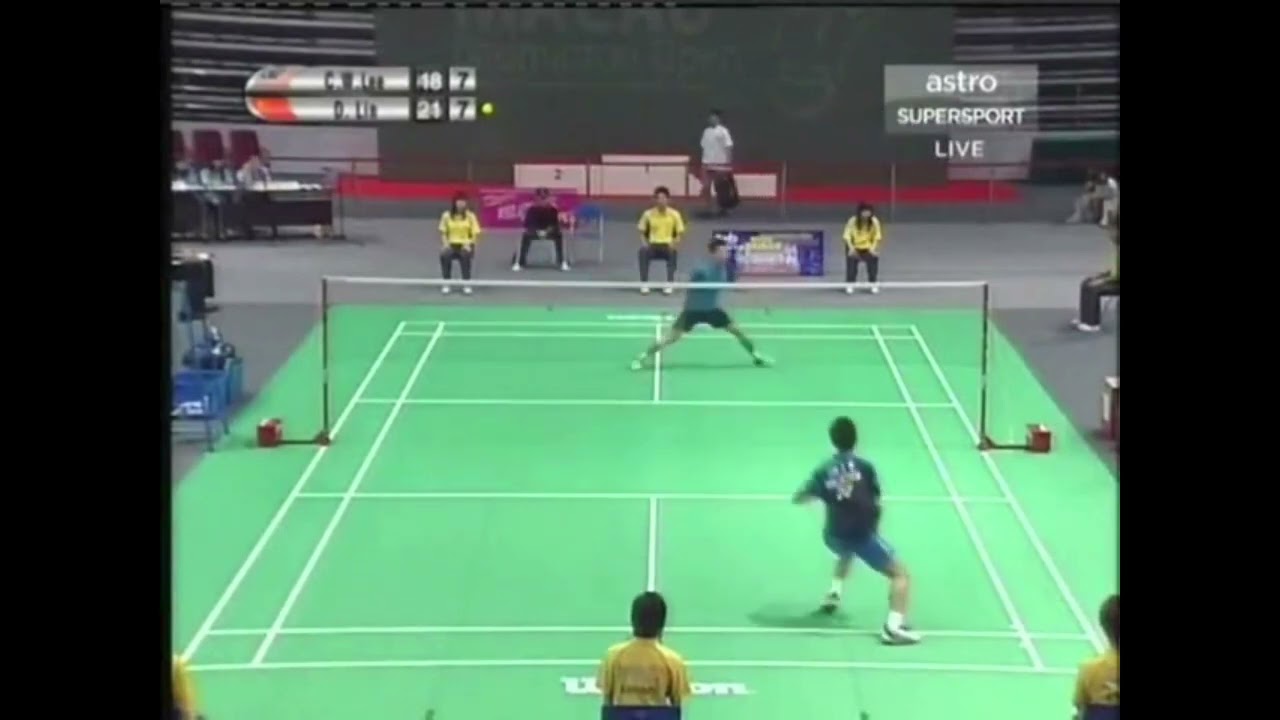 Lee Chong Wei vs Lin Dan - Macau Open 2006