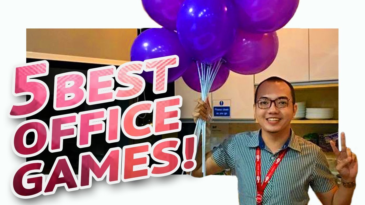 5 FUN PARTY GAMES AT WORK &bull; Part 2 🎲 | Minute To Win It Style