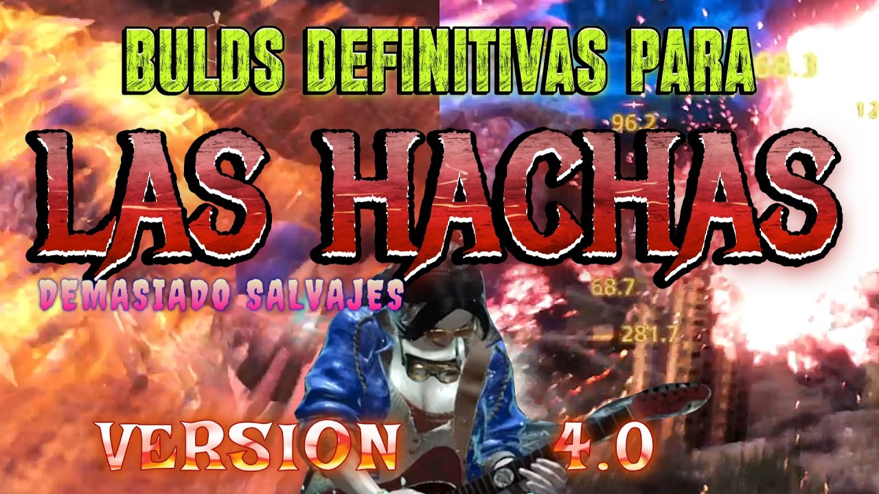 MHWilds | Builds/Sets HACHA CARGADA y ESPADA Version ENDGAME 4.0 Verdaderamente BRUTALES #MHWilds