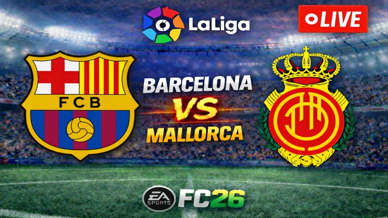 BARCELONA 🆚 MALLORCA | LA LIGA SHOWDOWN 🔥 PS5 FC 26 LIVE GAMEPLAY