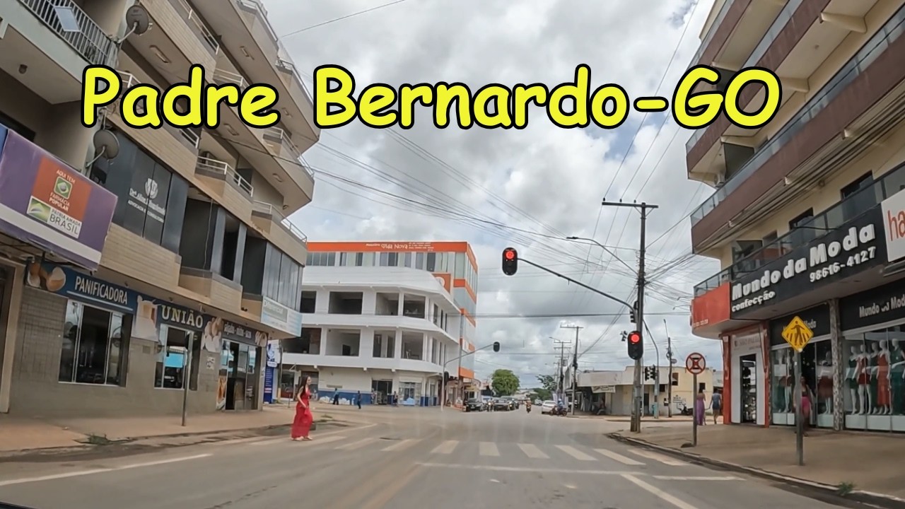 Passando pela Cidade de Padre Bernardo GO.