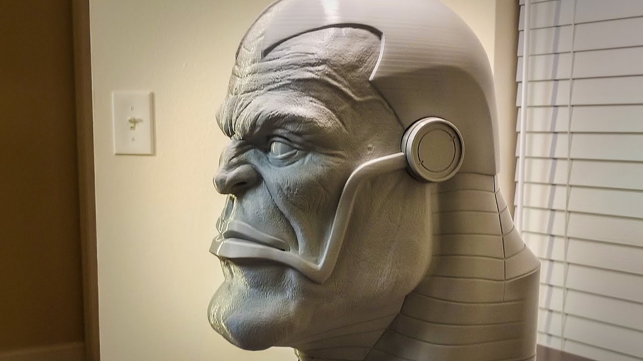 3D Printed Zbrush Marvel Bust: Part 1-The Head