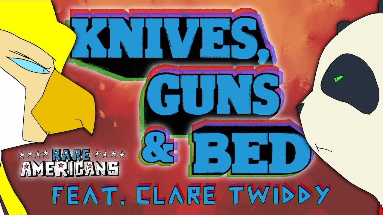 Rare Americans - Knives, Guns & Bed feat. Clare Twiddy (Official Audio)