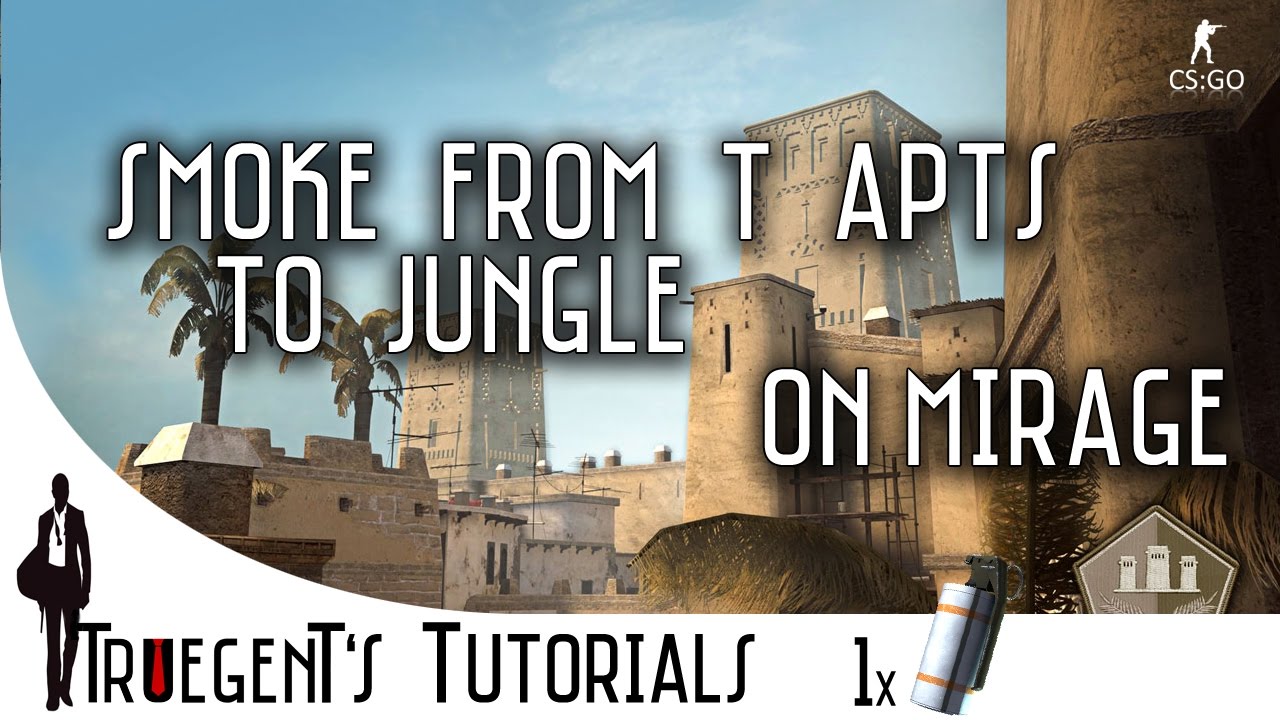 CS:GO - Fake Jungle Smoke/Fake A Push on Mirage
