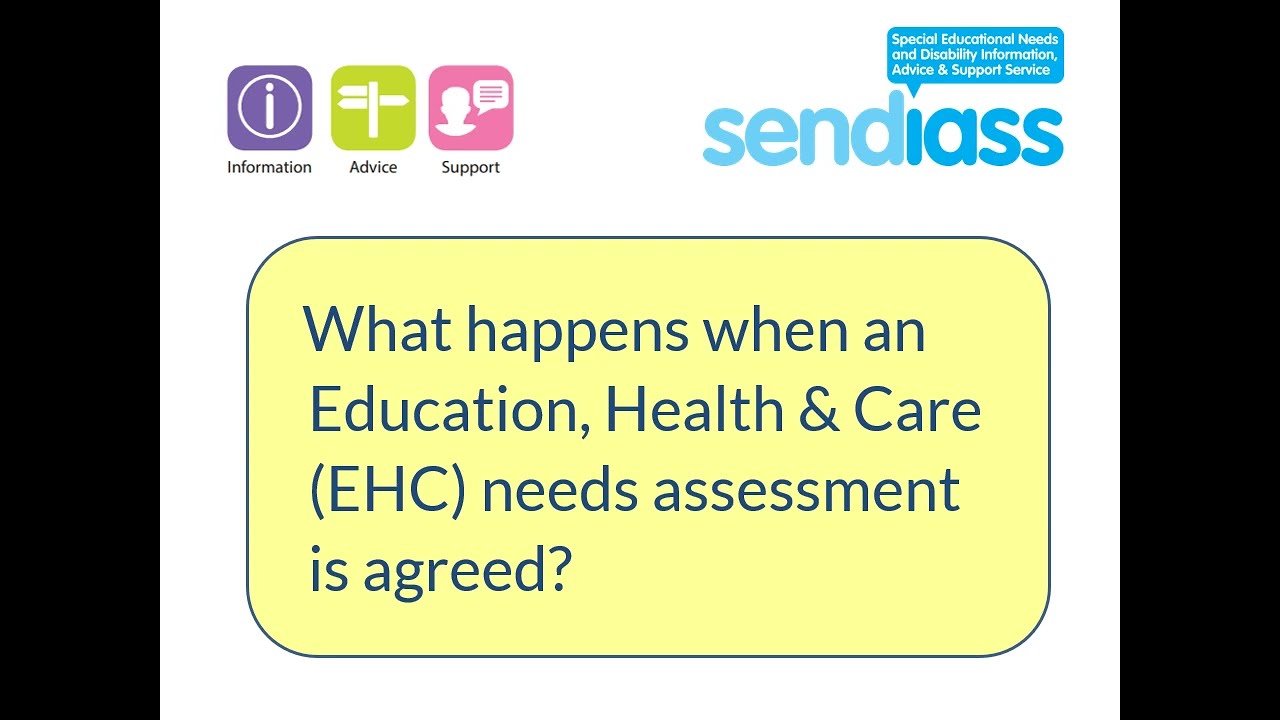 What happens when an EHC needs assessment is agreed