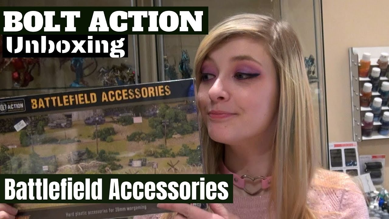 Bolt Action Battlefield Accessories Unboxing and Review