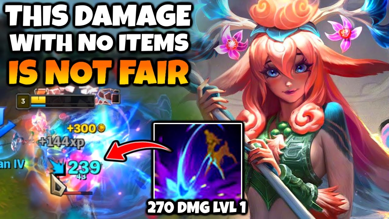 No one knows LILLIA W deals 270 at LEVEL 1 | Lillia Mid