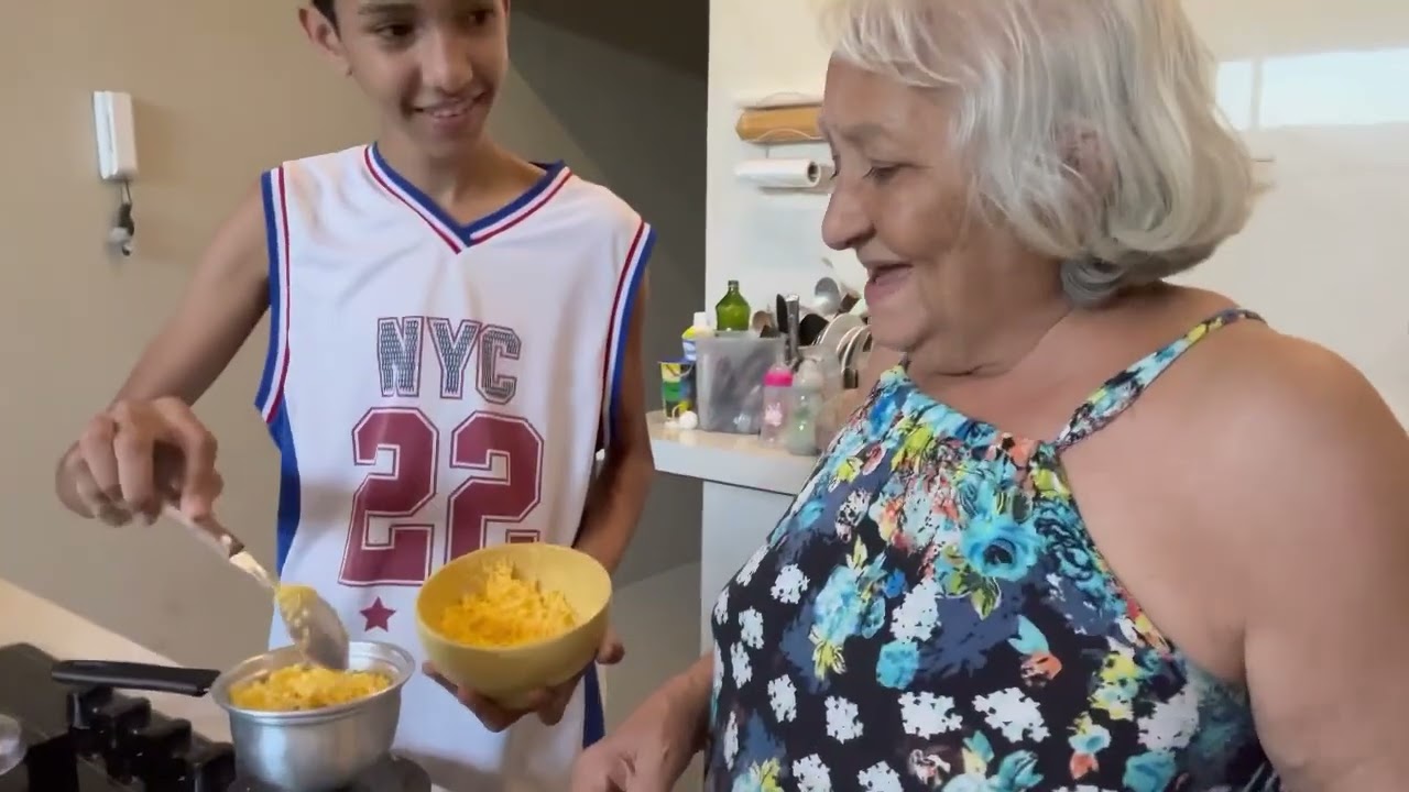 Cozinhando com Mainha, prato do dia: CUSCUZ NORDESTINO 😂