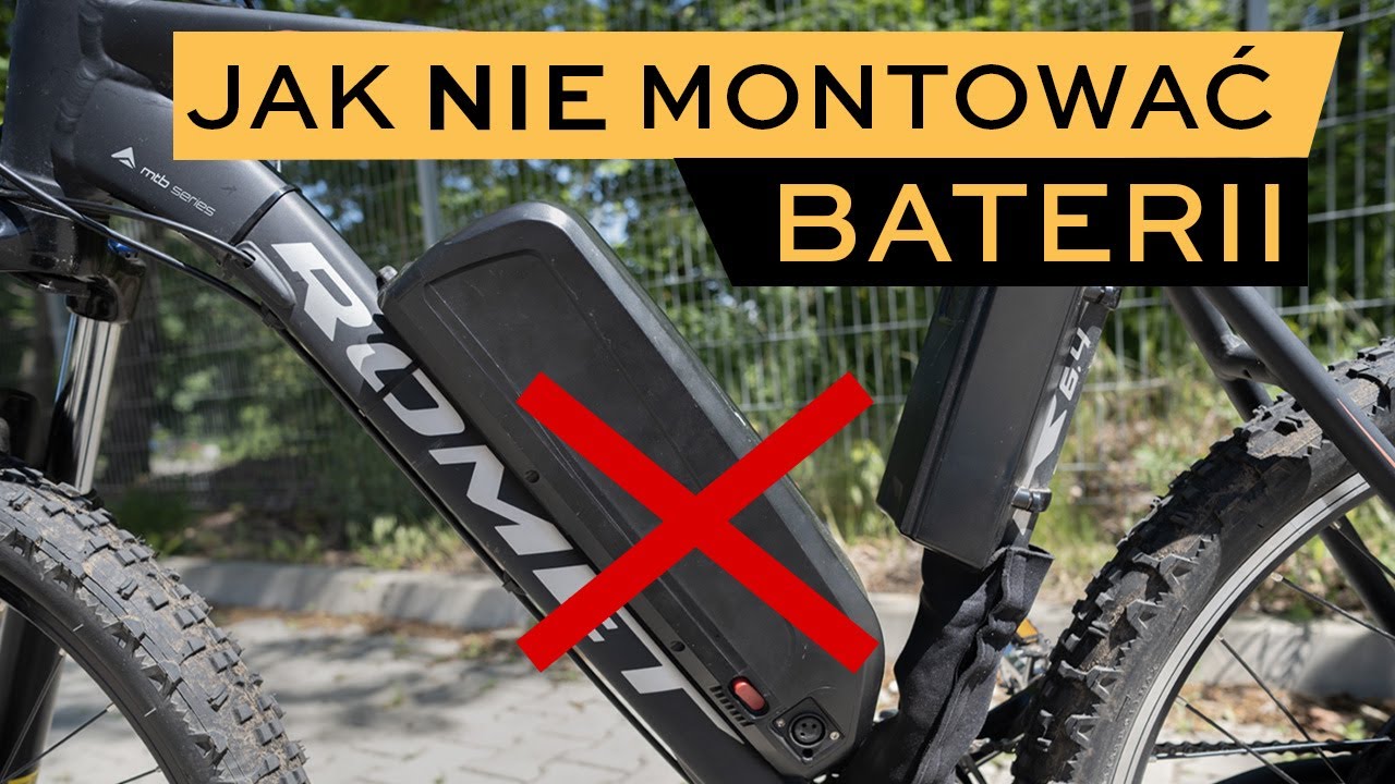 #19 - Jak nie montować baterii do roweru - adapter AD2