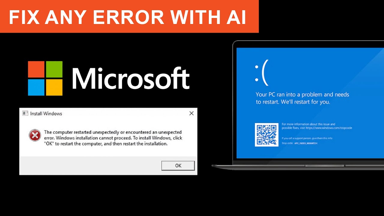 🔥How to Troubleshoot Any Laptop or Desktop Problem Using AI | Easy Fixes! | Blue Screen Error Fix