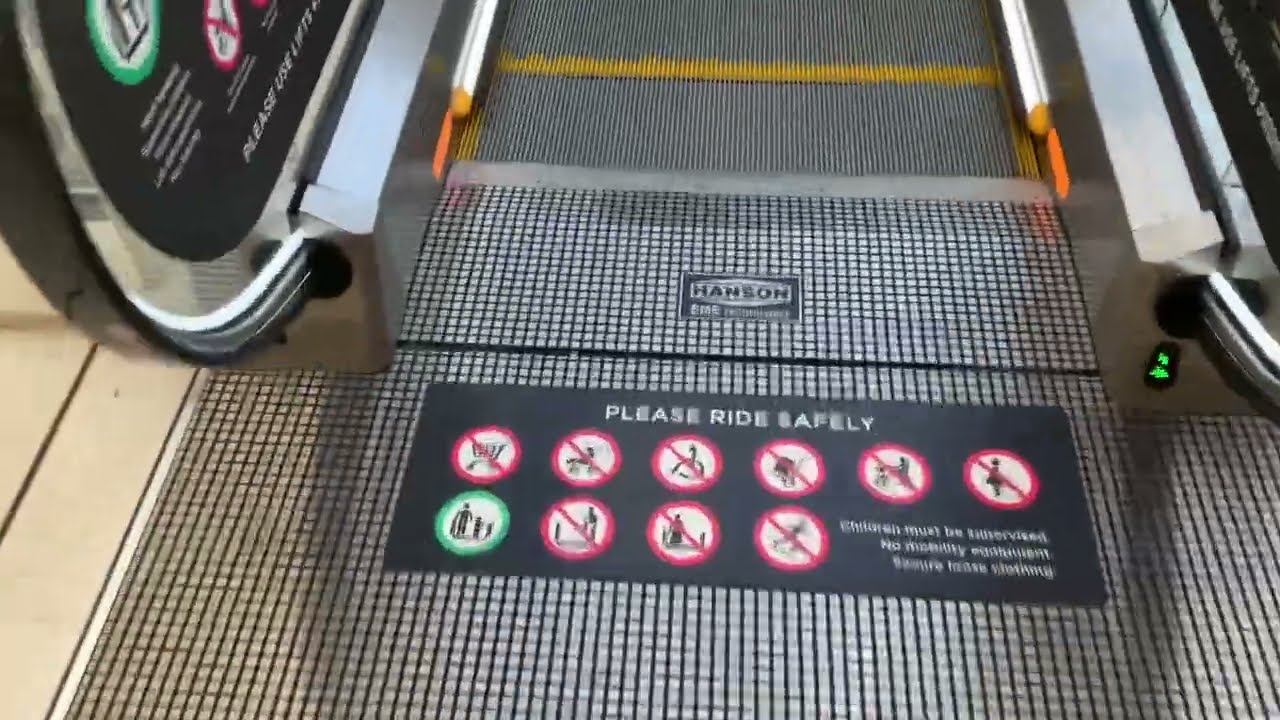 Rare Hanson EME Technology Escalator at Castle Towers Shopping Centre