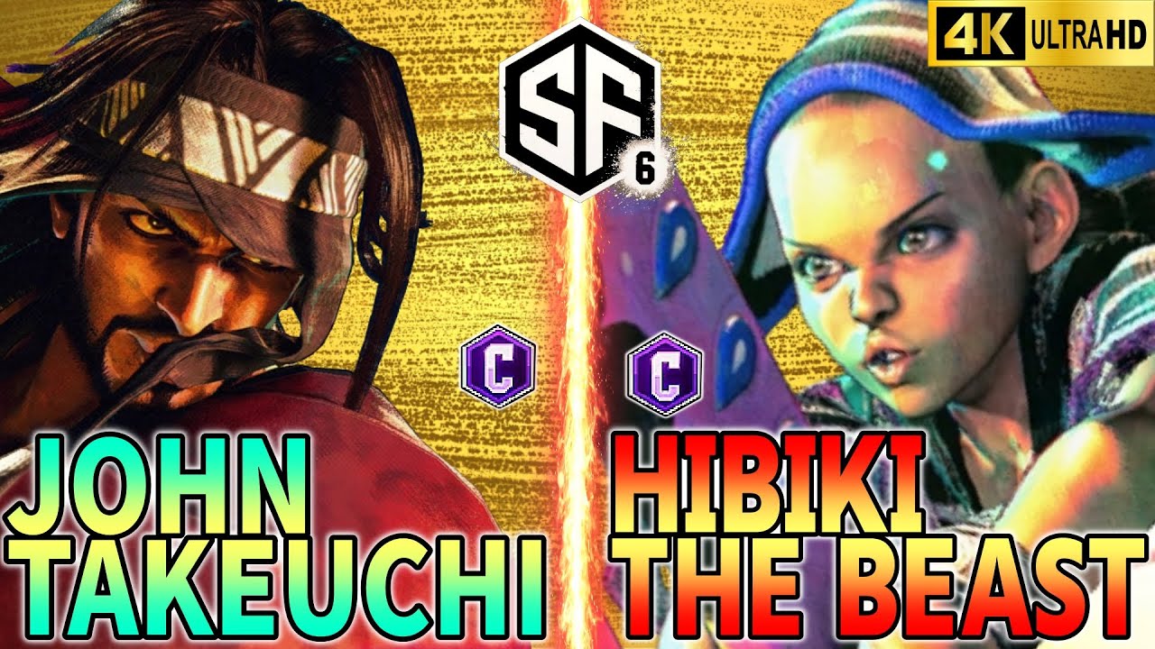 【スト6】竹内ジョン(ラシード) vs ひびき(リリー)【STREET FIGHTER 6】
