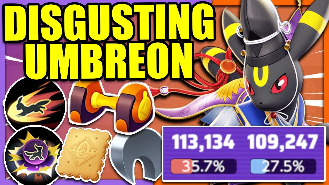 113,000 Damage with this FOUL PLAY UMBREON BUILD | Pokemon Unite