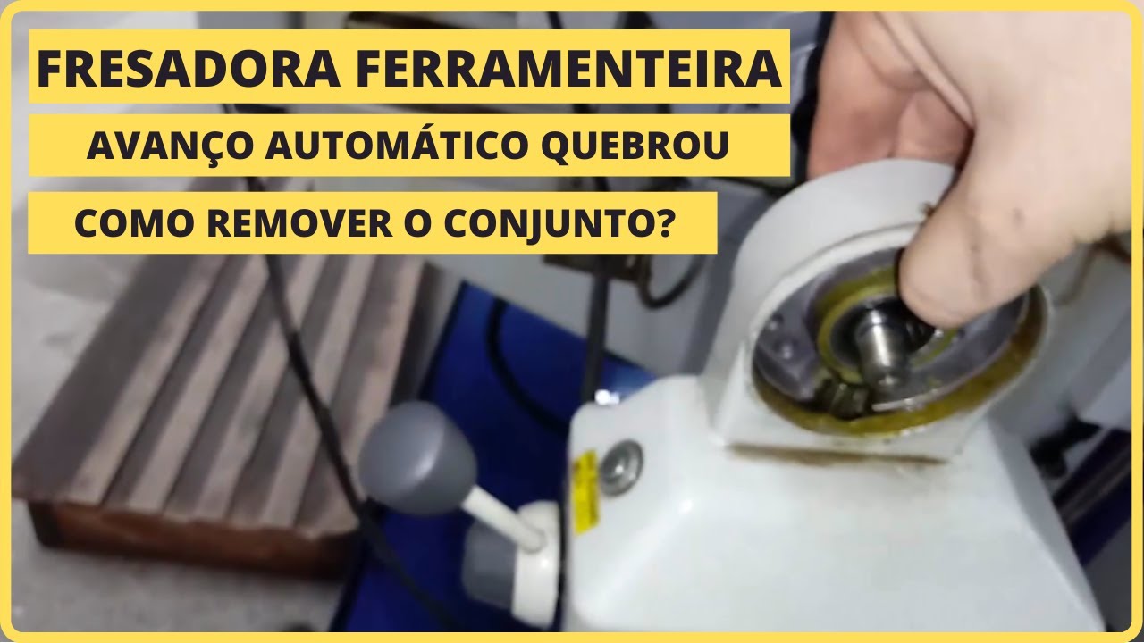 Toolroom milling machine - Automatic feed broke!