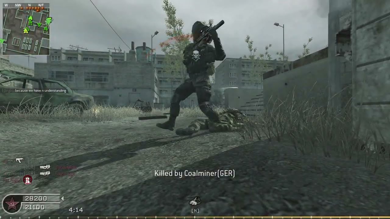 Call of Duty 4: Modern Warfare (2007) multiplayer gameplay [TDM][PC]