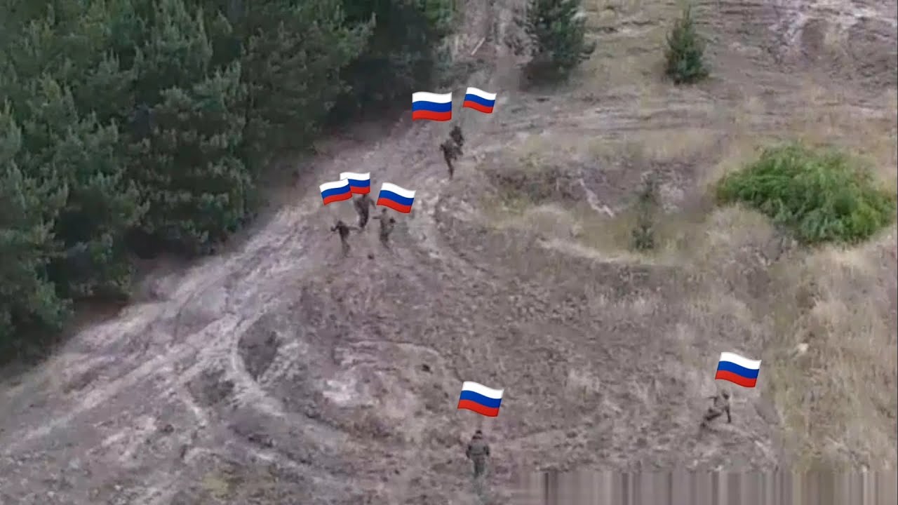 11.06.2023 Убегающих Оккупантов РФ 🇷🇺 Расстреливают свой же 