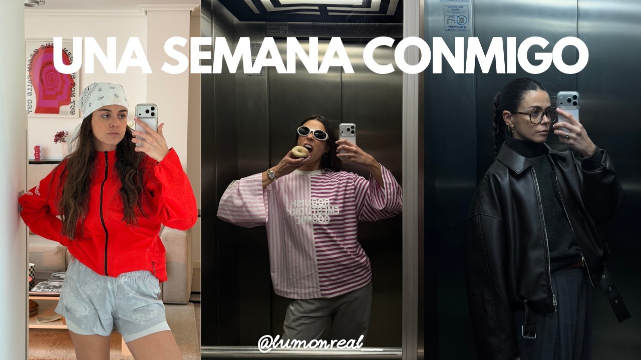 una semana conmigo: madrugar, trabajar, entrenar, comida rica...