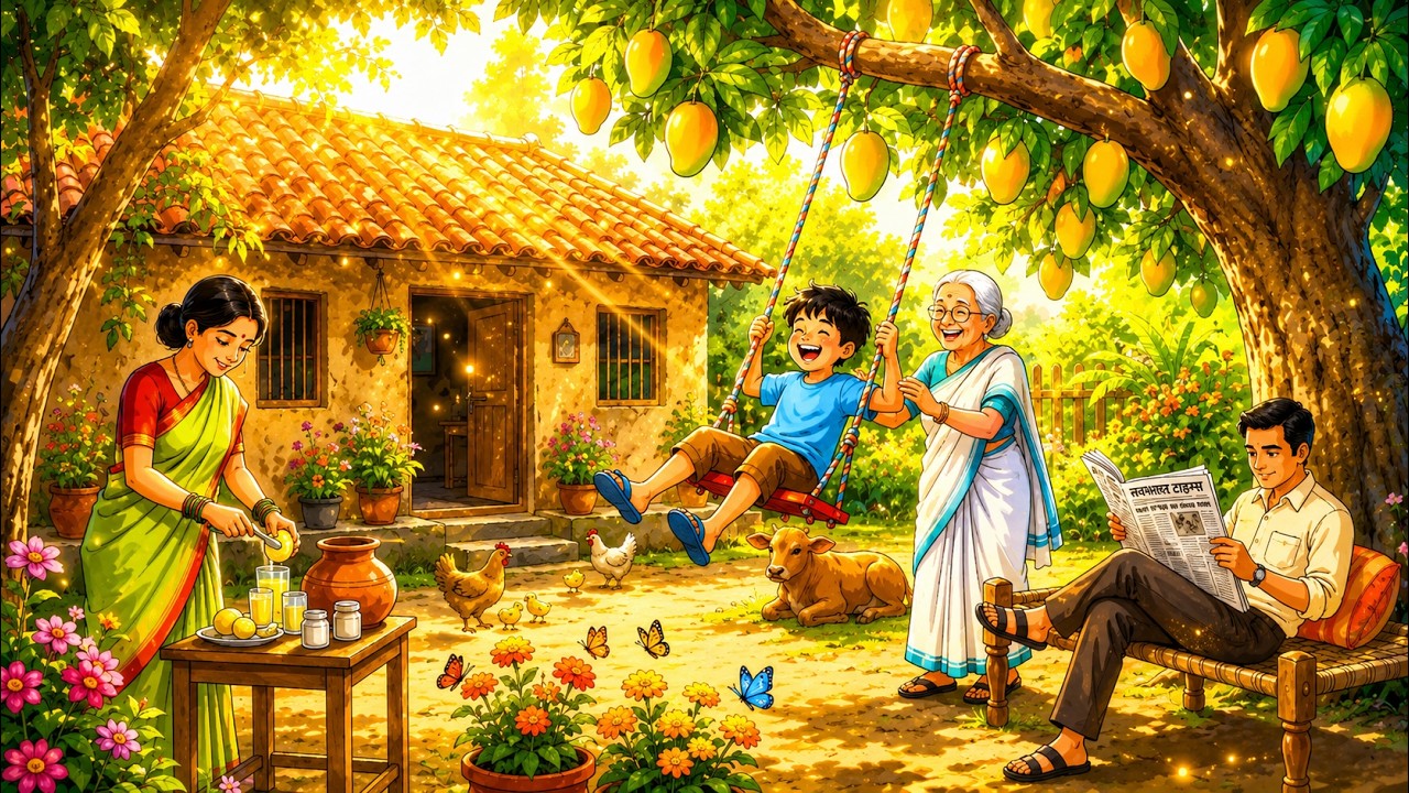 90s Summer Vacation at Nani's House... The Ending Will Make You Cry! | 90s Kids Nostalgia