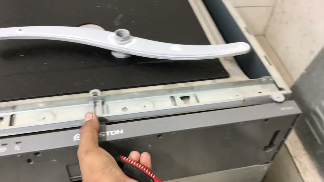 How to change Ariston dishwasher water inlet wall || Nasir Technician ||