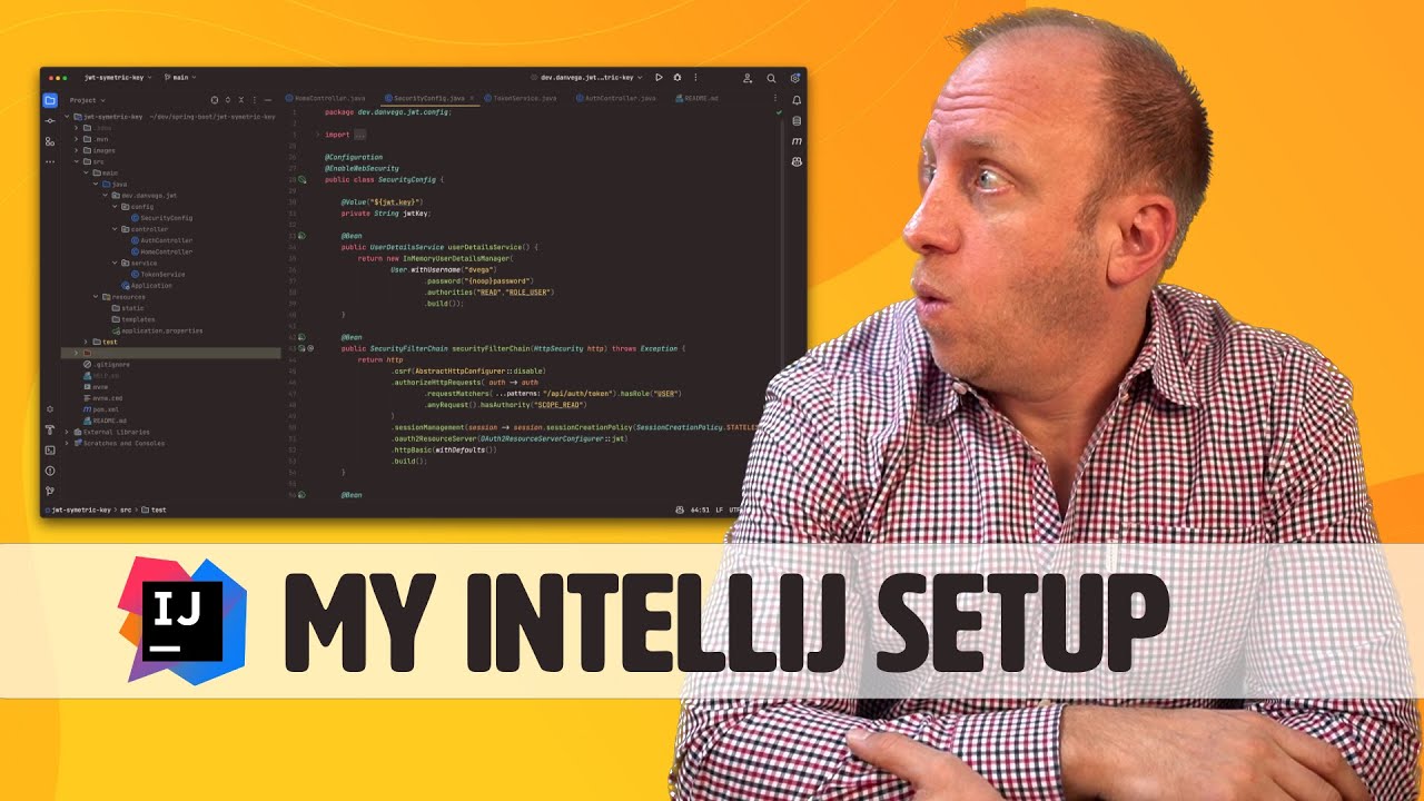 Моя настройка и тема IntelliJ IDEA