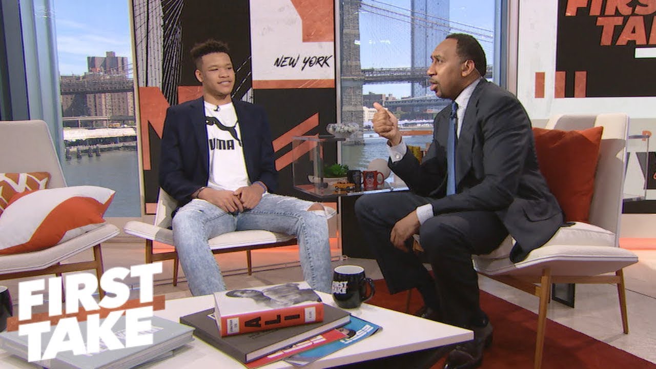 Stephen A. and Kevin Knox talk Kristaps Porzingis, Knicks' future | First Take | ESPN