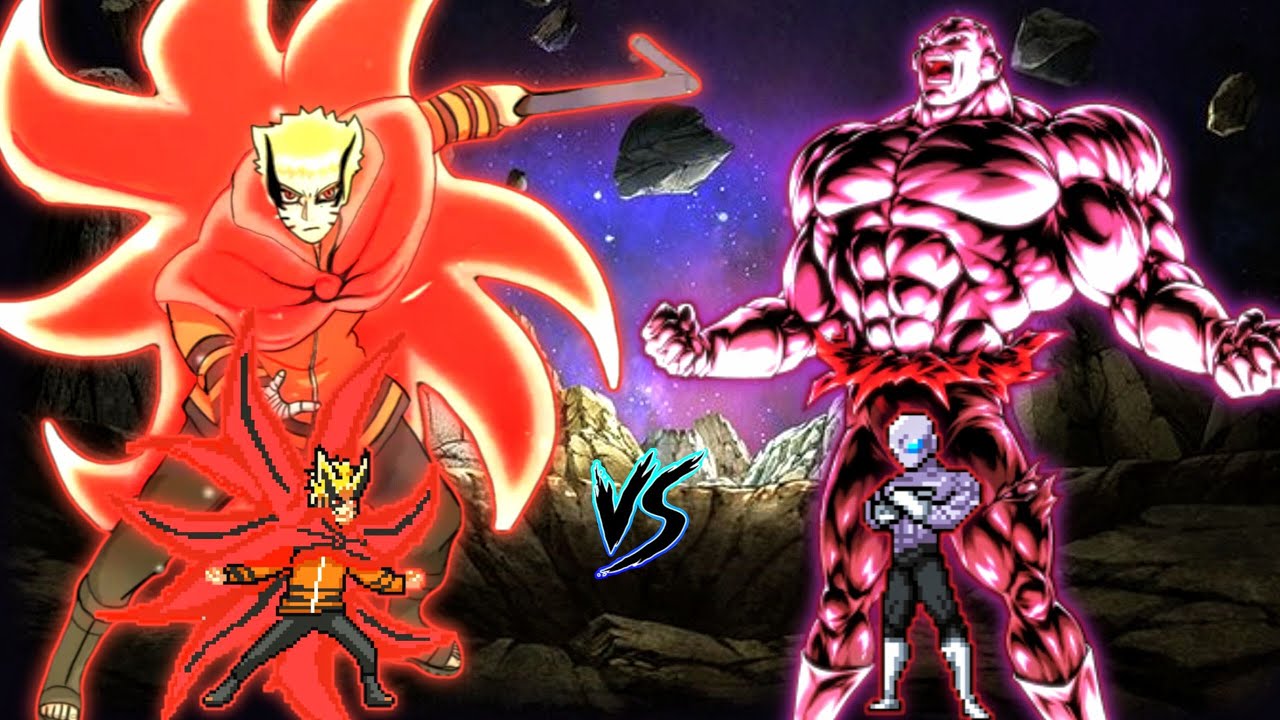 Naruto Baryon V3 OP(New) VS Jiren OP(All Form) in Jump Force Mugen