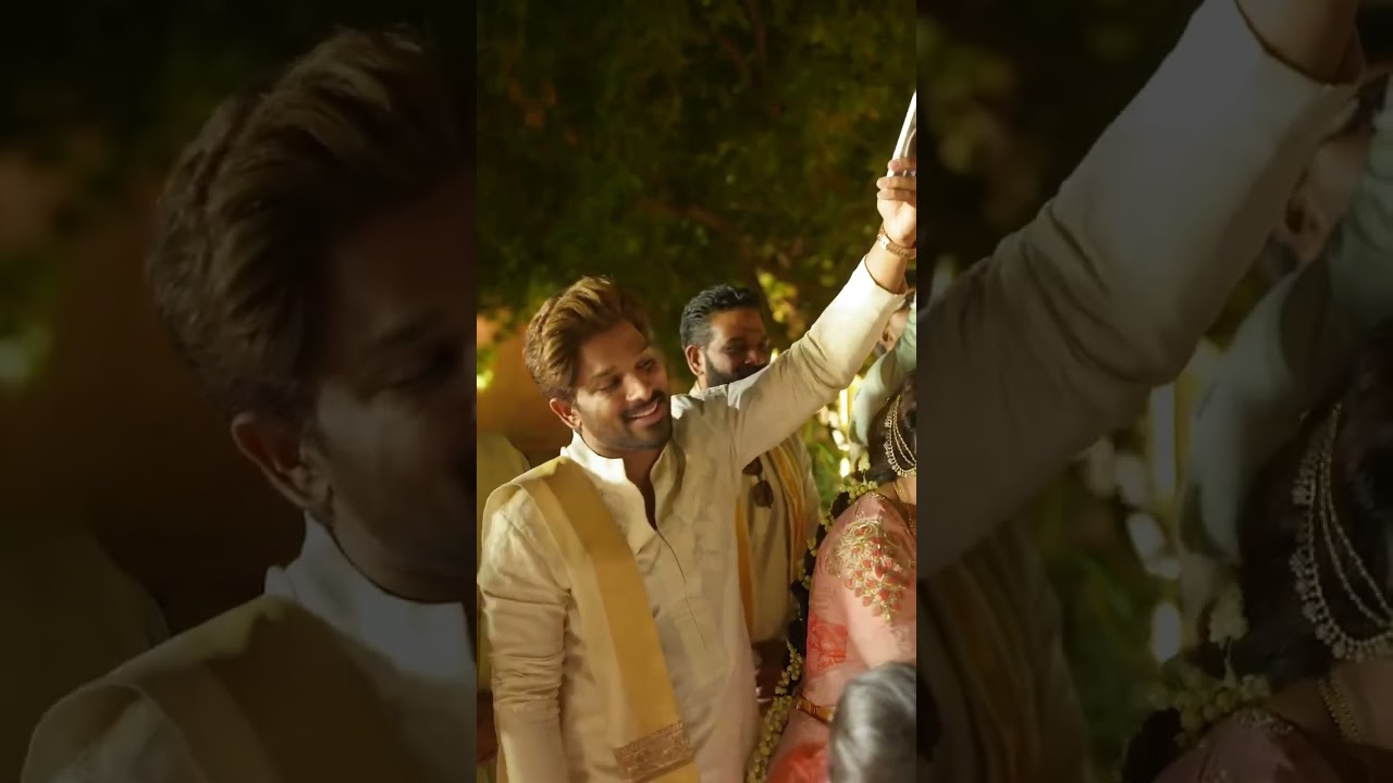 అల్లు శిరీష్ నైనిక పెళ్లి సందడి
