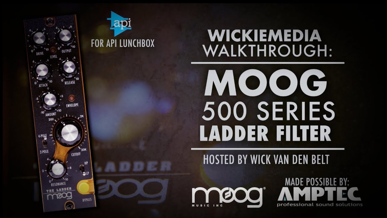 MOOG 500 series Ladder Filter (Complete Walkthrough)