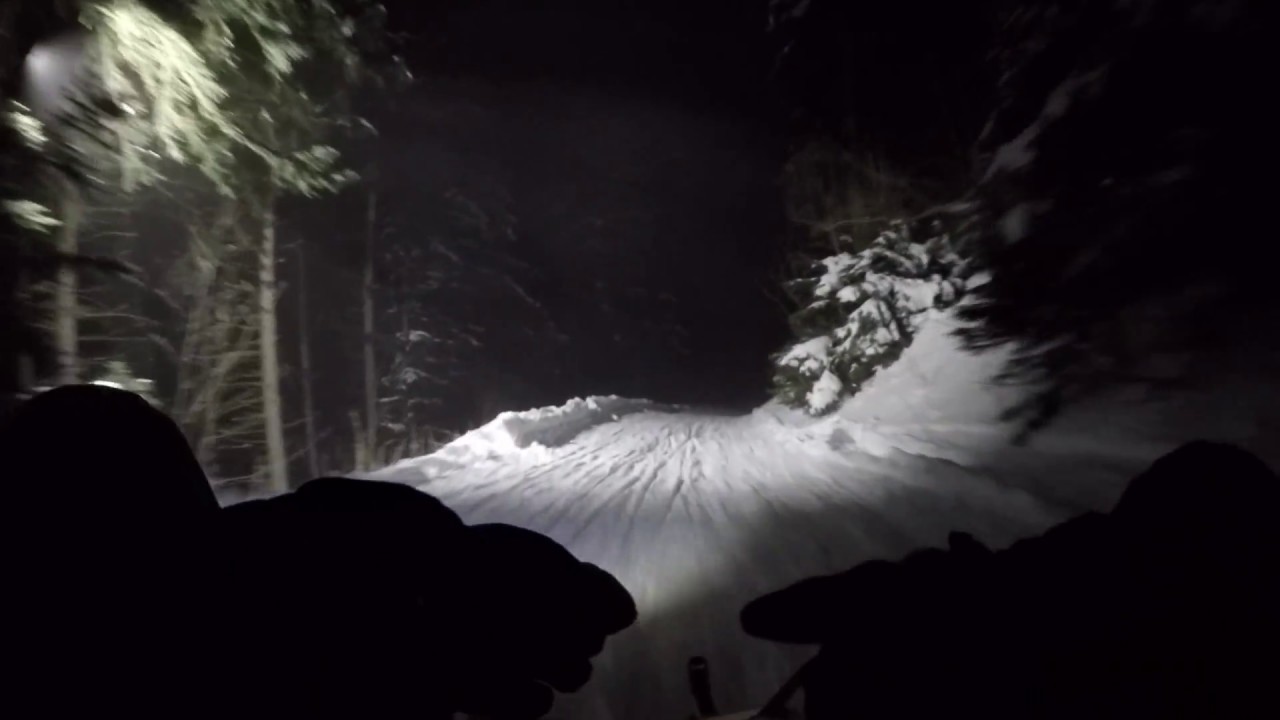 Luge nocturne Moléson